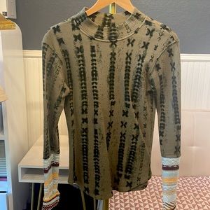 Free People long sleeve thermal top